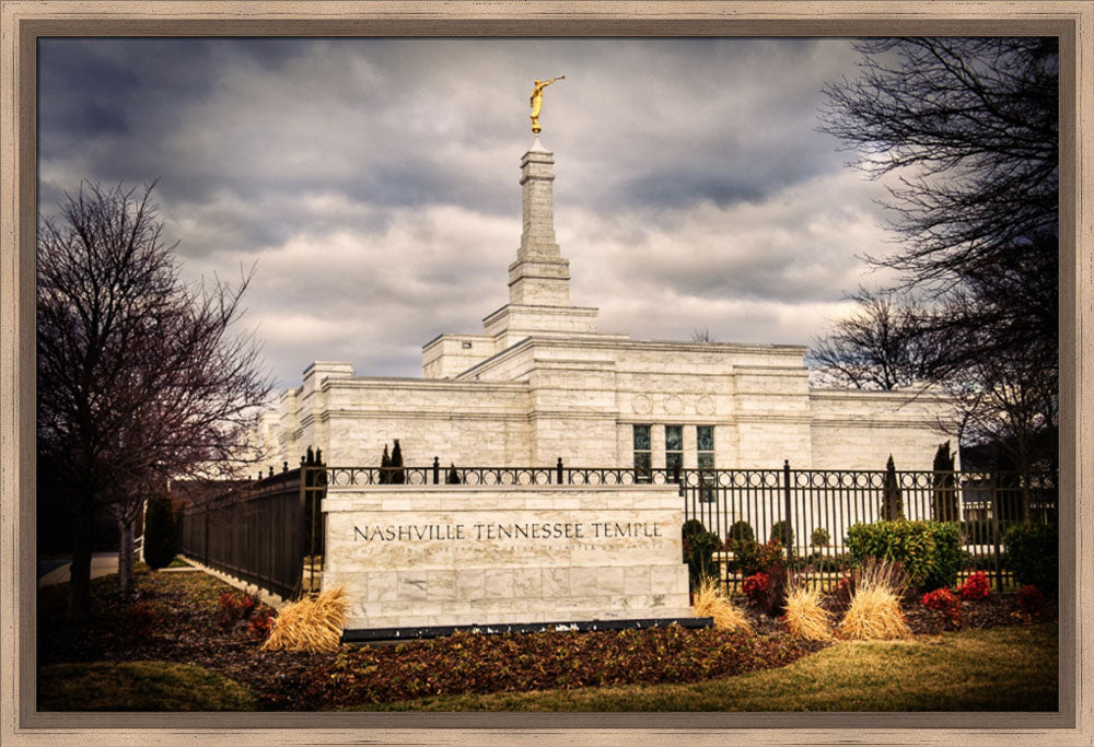 Nashville Temple - Sign