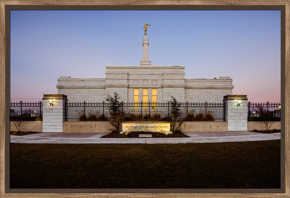 Oklahoma City Temple - From the Side