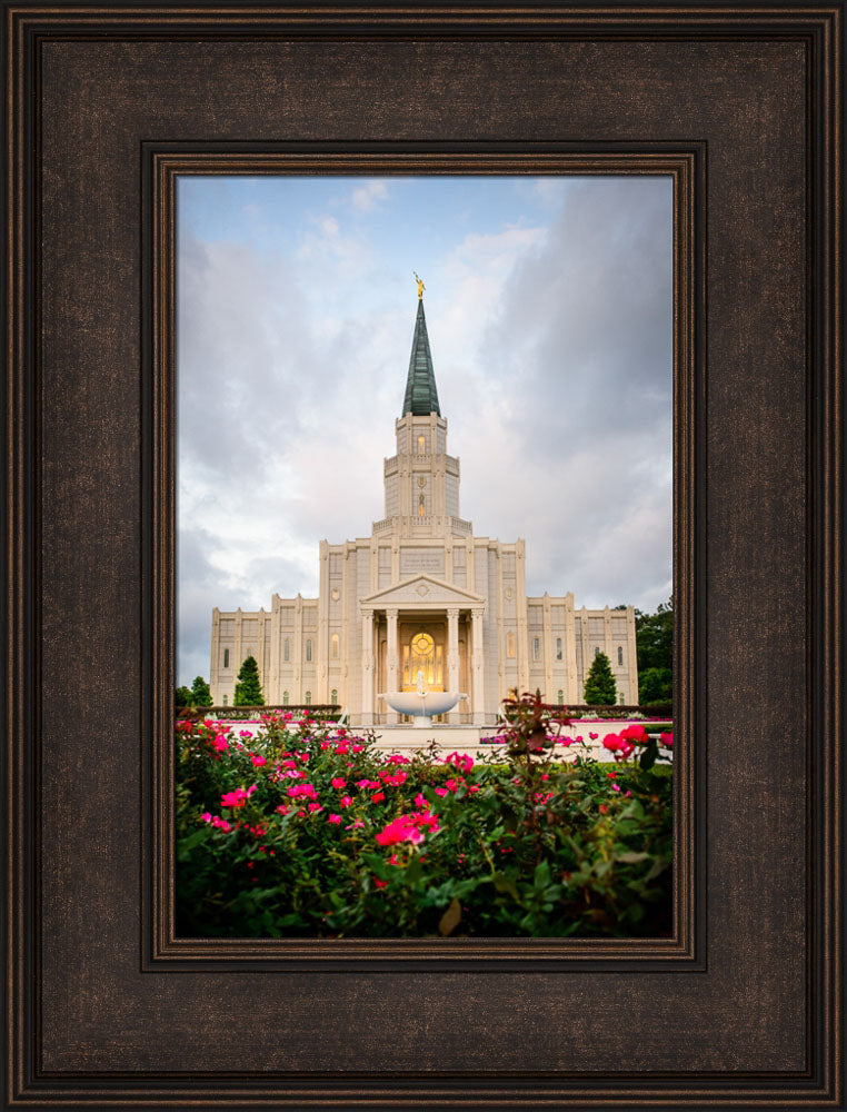Houston Temple - Temple -Flowers