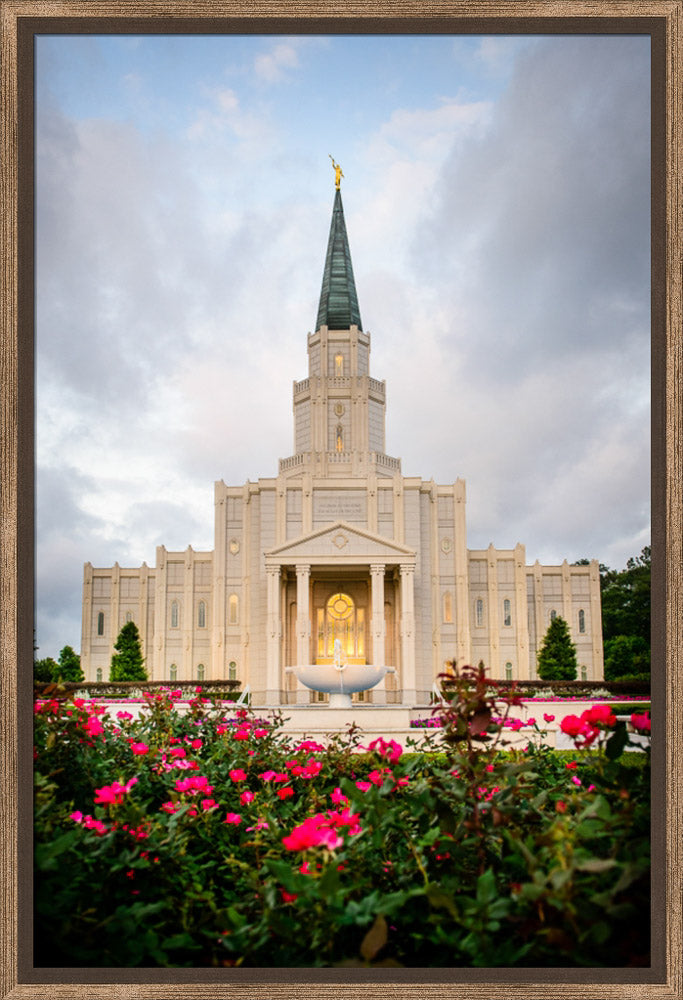Houston Temple - Temple -Flowers