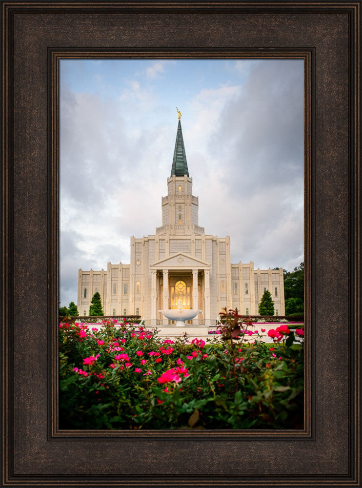 Houston Temple - Temple -Flowers