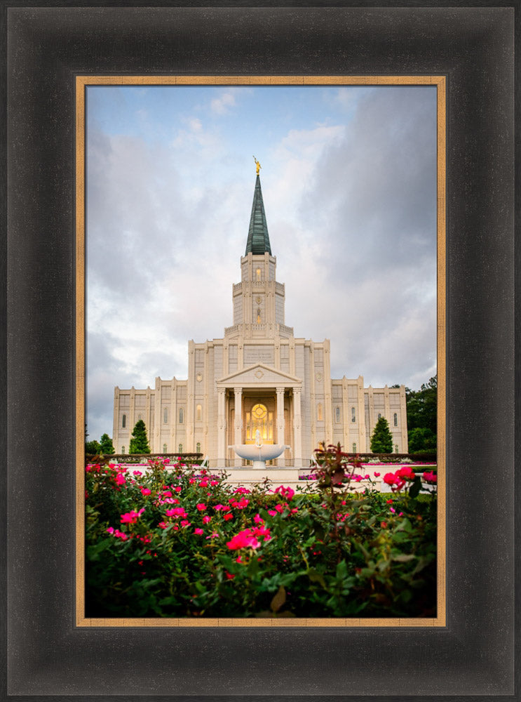 Houston Temple - Temple -Flowers