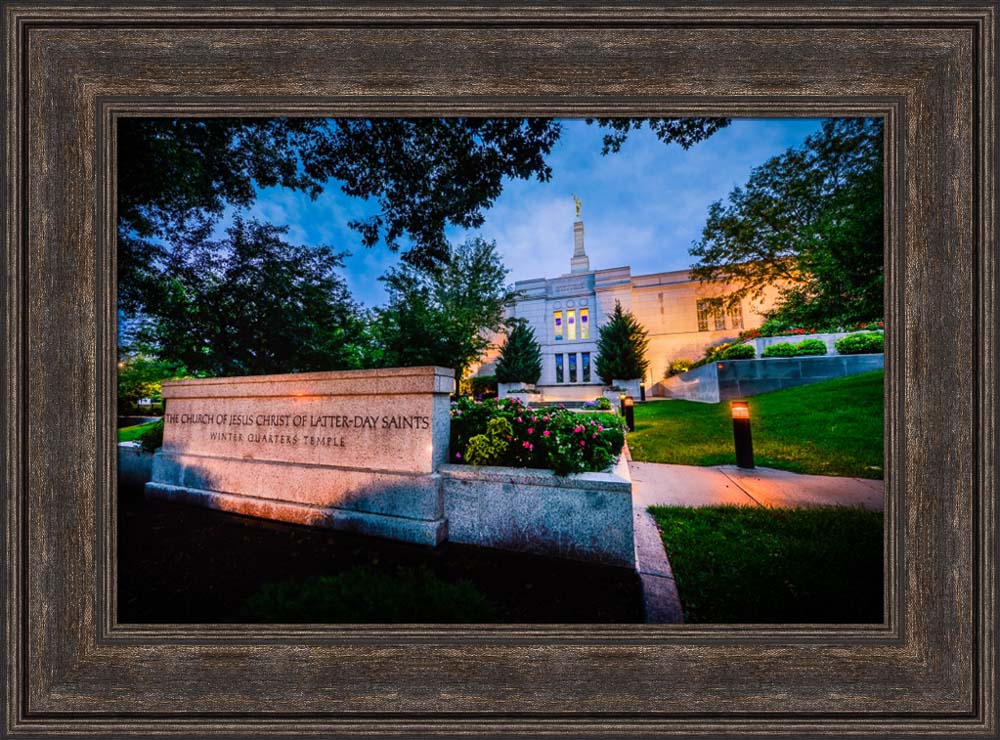 Winter Quarters Temple - Sign