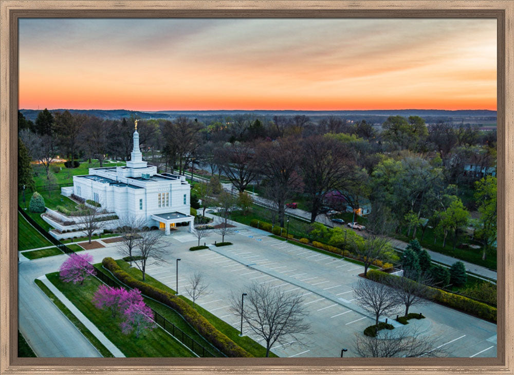Winter Quarters Temple - Quiet Sunrise