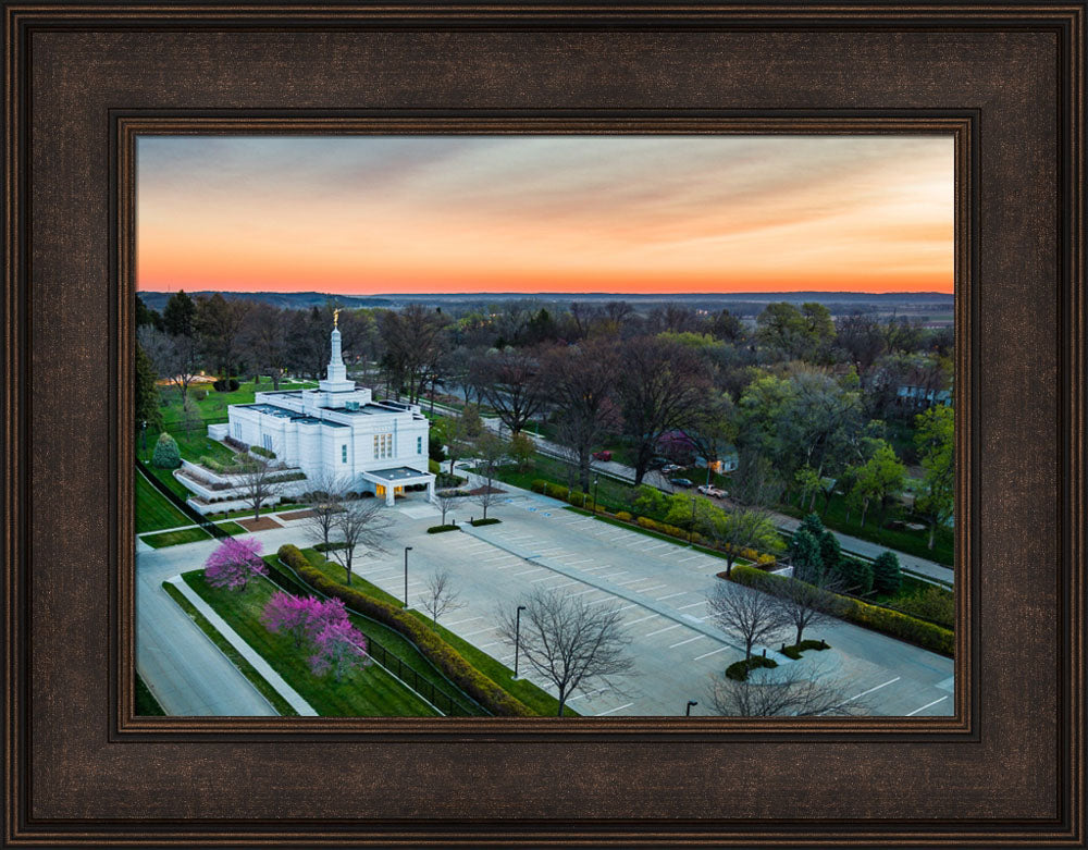 Winter Quarters Temple - Quiet Sunrise
