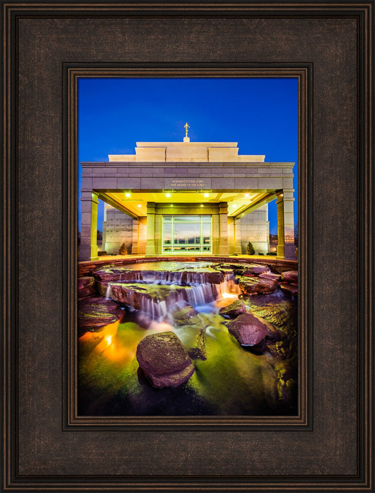 Snowflake Temple - Water Feature