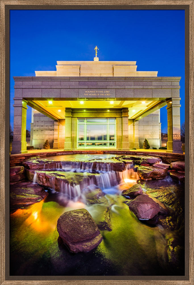 Snowflake Temple - Water Feature