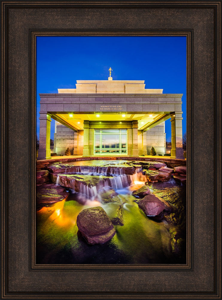 Snowflake Temple - Water Feature