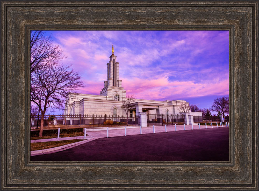 Lubbock Temple - Sunrise from the Left