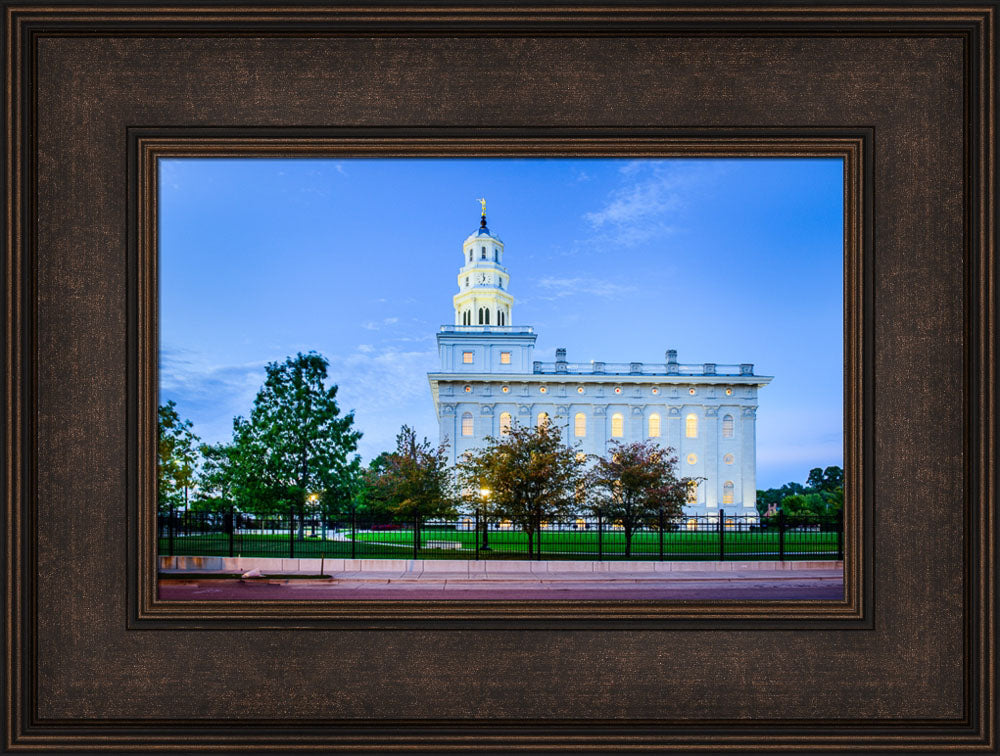 Nauvoo Temple - All Lit Up
