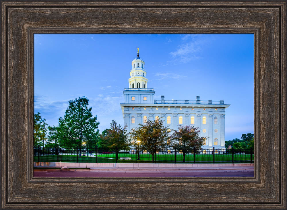 Nauvoo Temple - All Lit Up