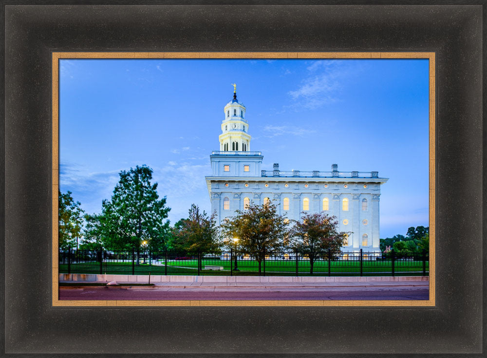Nauvoo Temple - All Lit Up