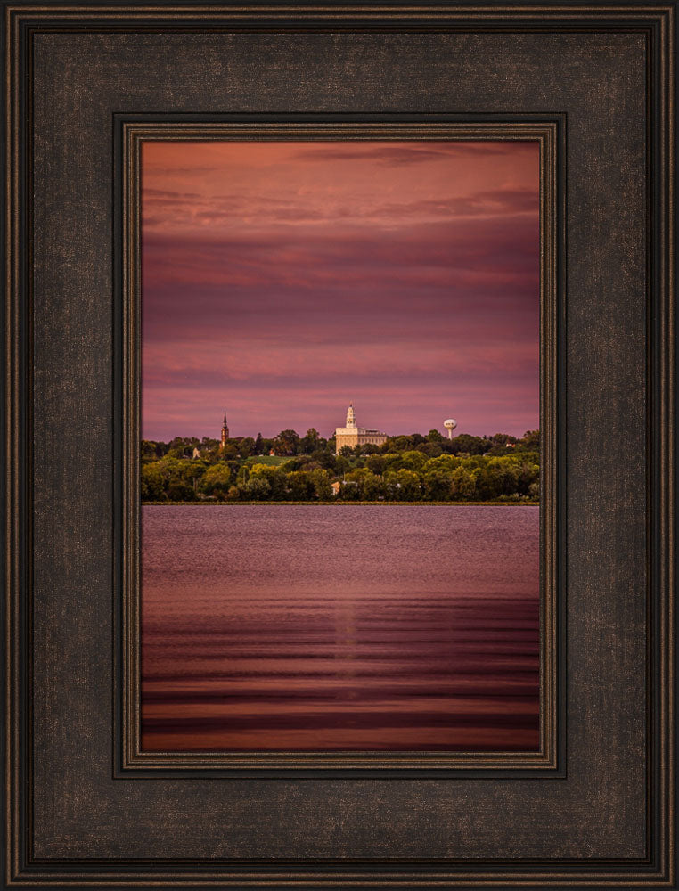 Nauvoo Temple - Across the Mississippi