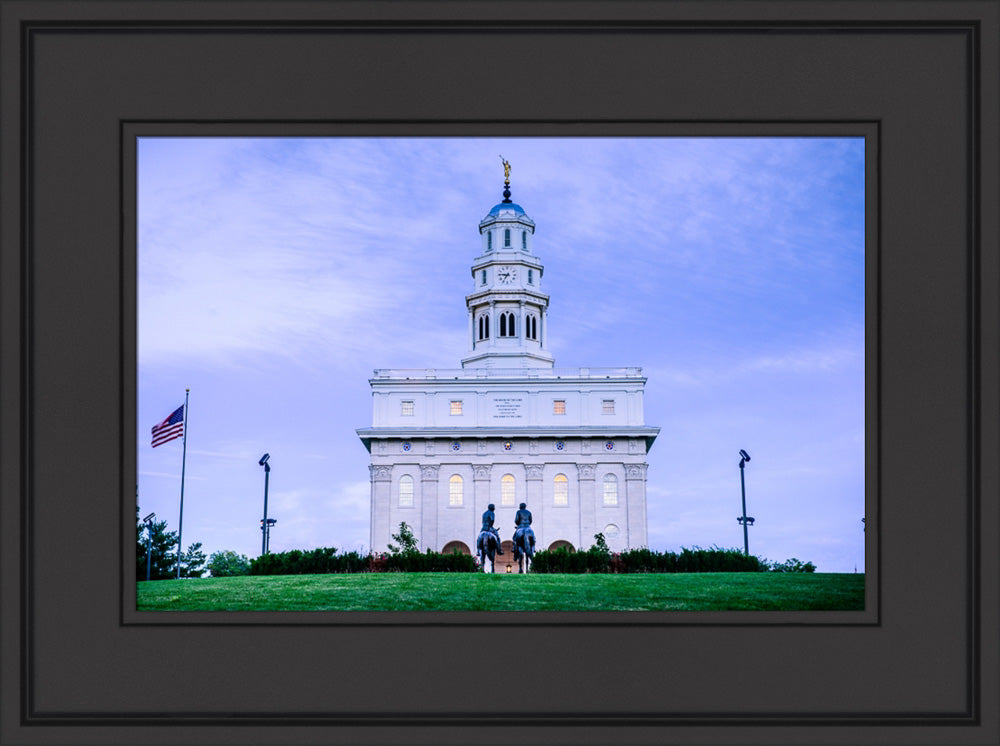 Nauvoo Temple - Horsemen