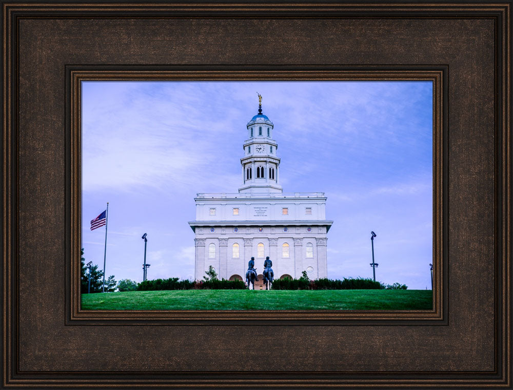 Nauvoo Temple - Horsemen