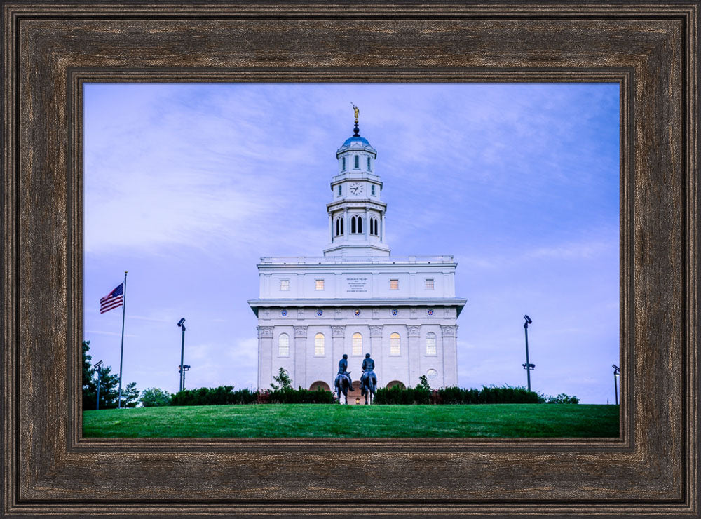 Nauvoo Temple - Horsemen