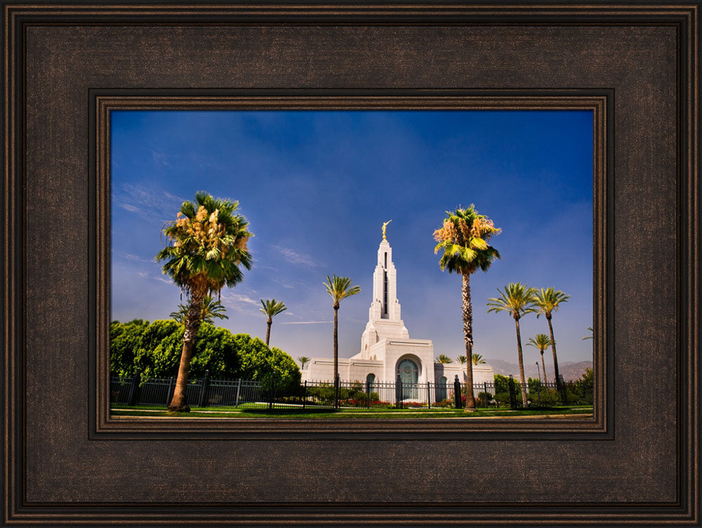 Redlands Temple - Through the Trees