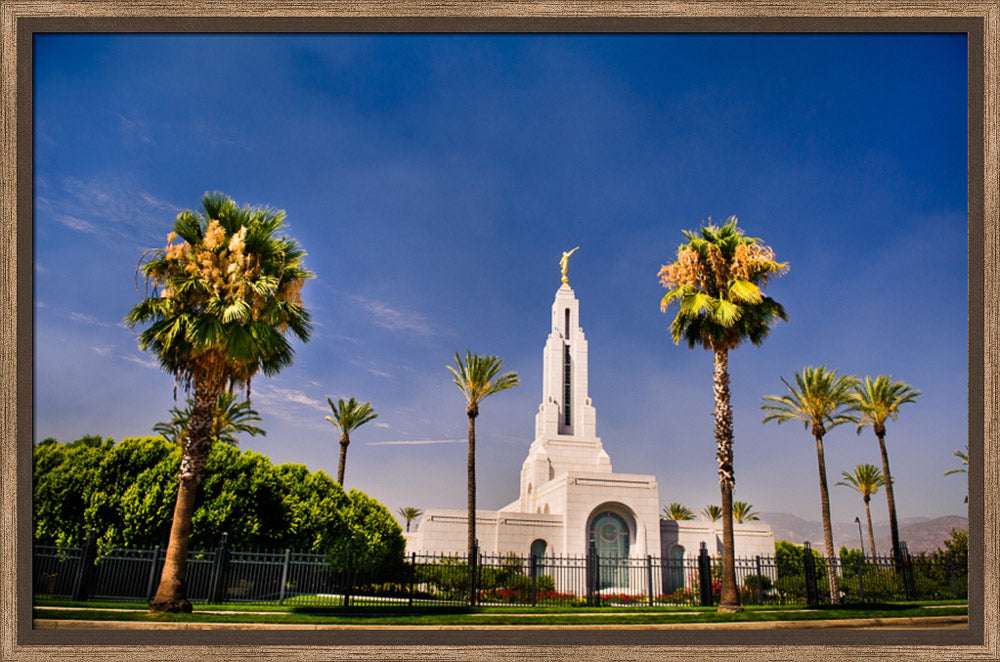 Redlands Temple - Through the Trees