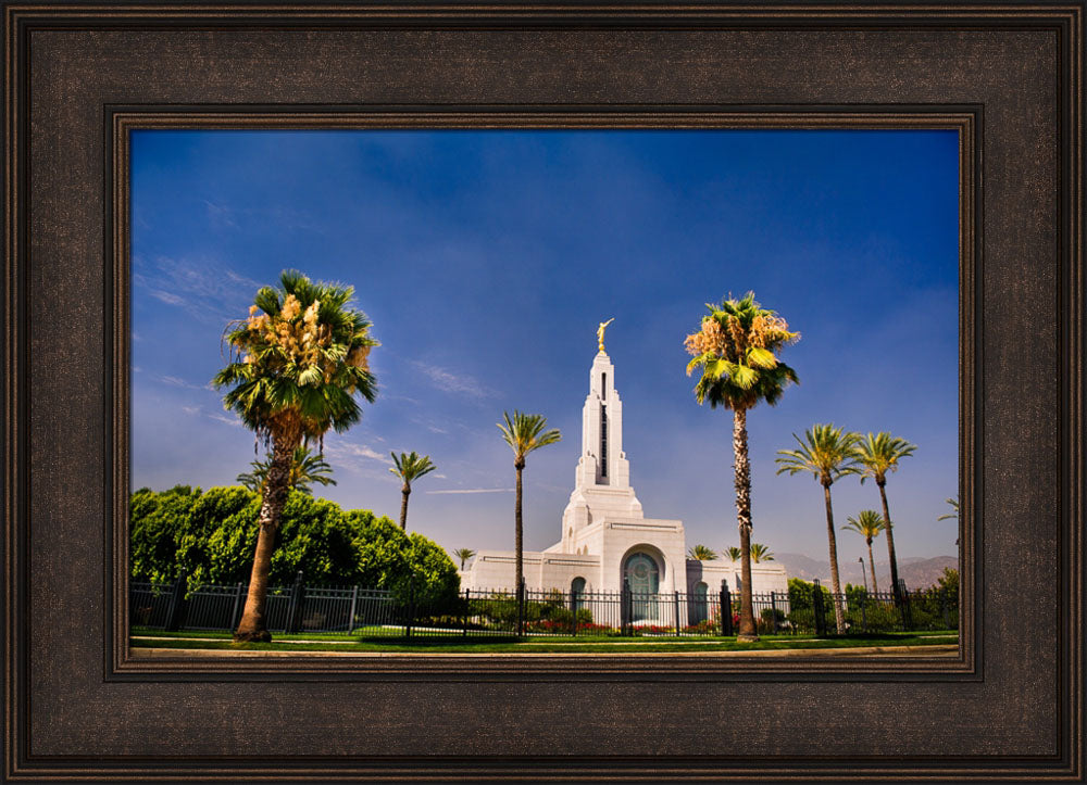 Redlands Temple - Through the Trees