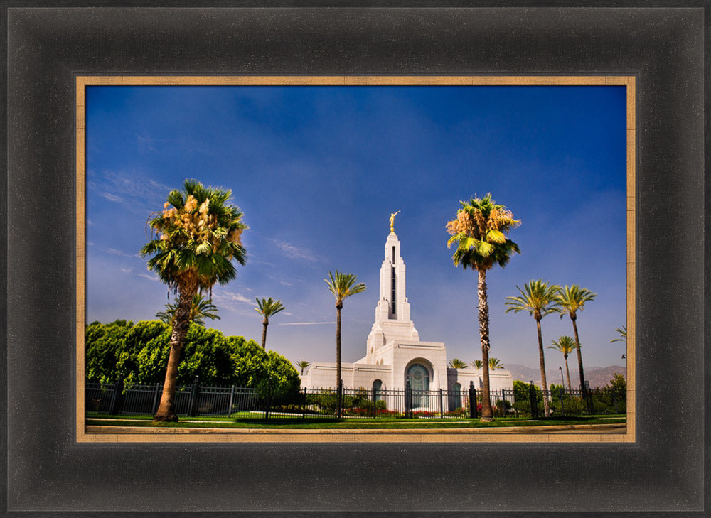 Redlands Temple - Through the Trees