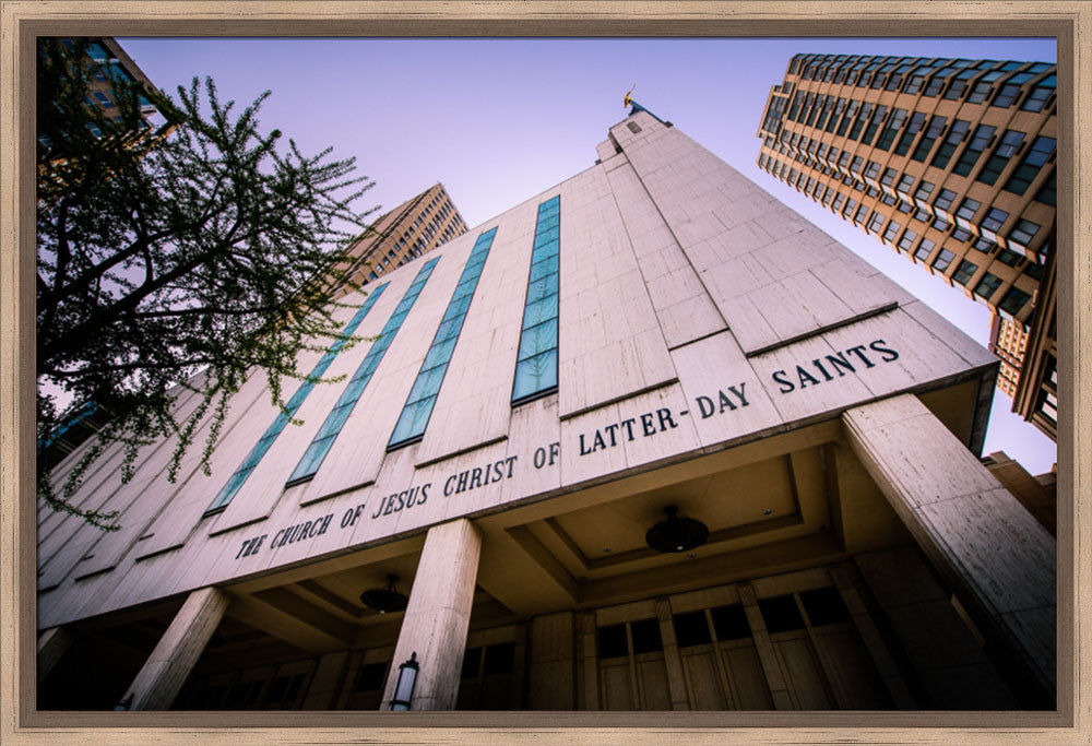 Manhattan Temple - From Below
