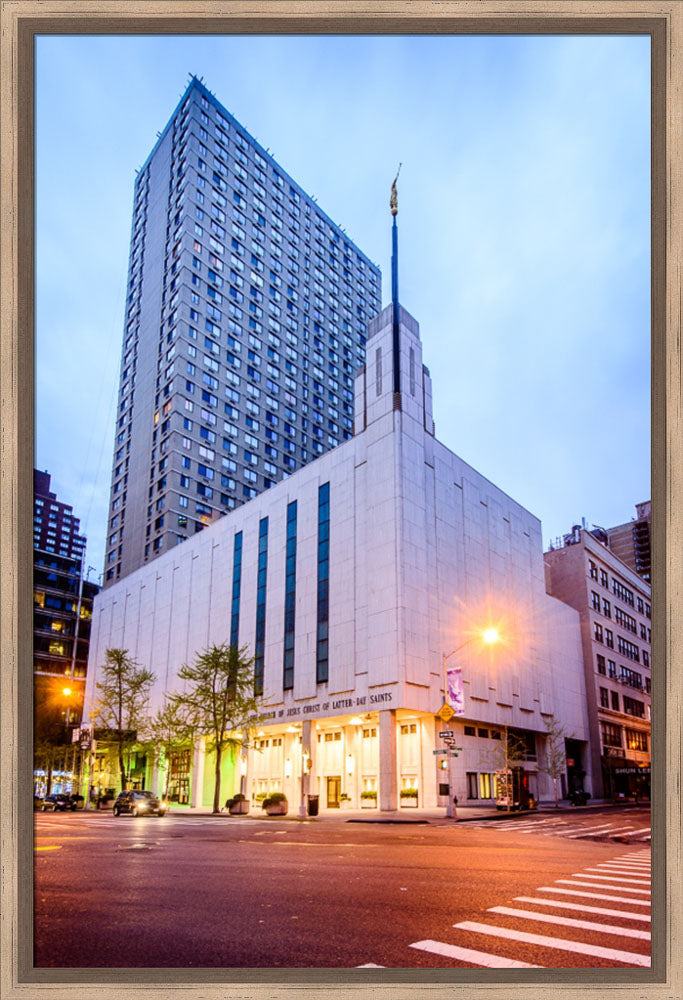 Manhattan Temple - City Lights