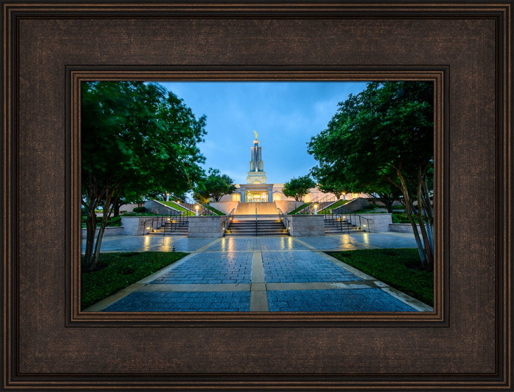 San Antonio Temple - Leading to the Temple