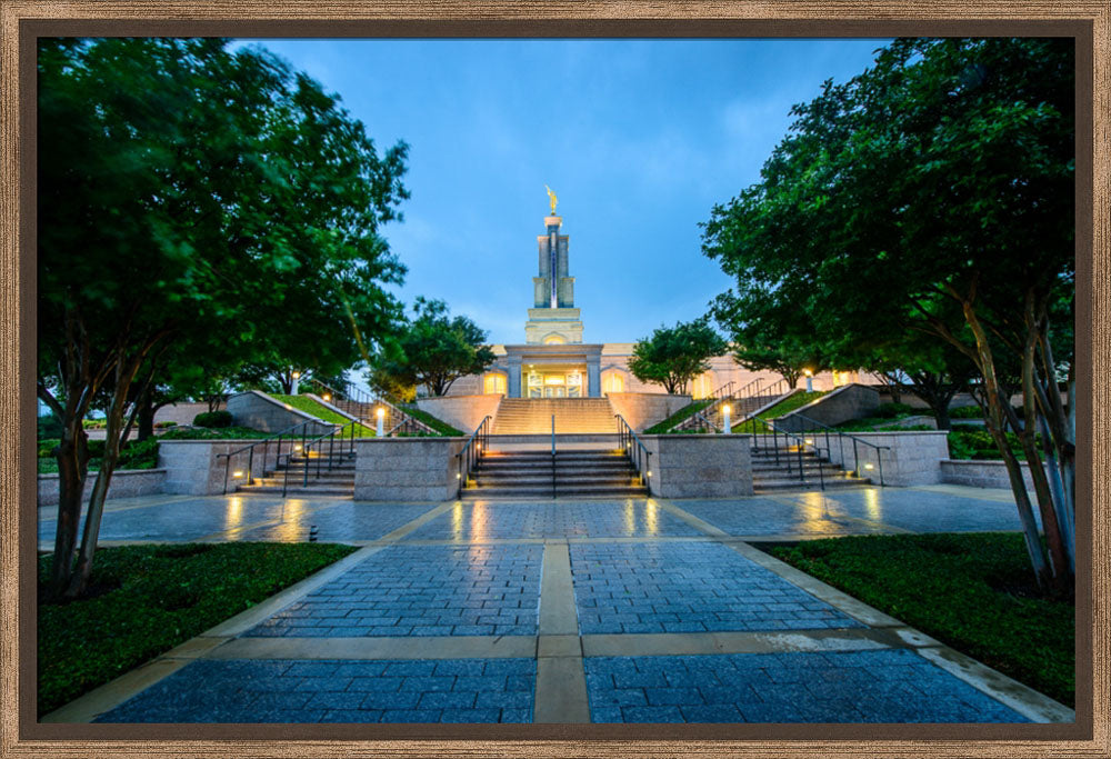 San Antonio Temple - Leading to the Temple