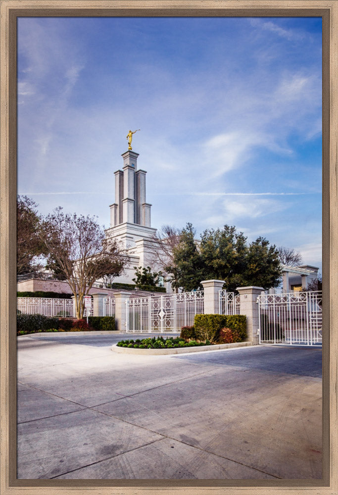 San Antonio Temple - From the Gates