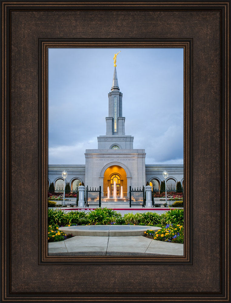 Sacramento Temple - Front Vertical