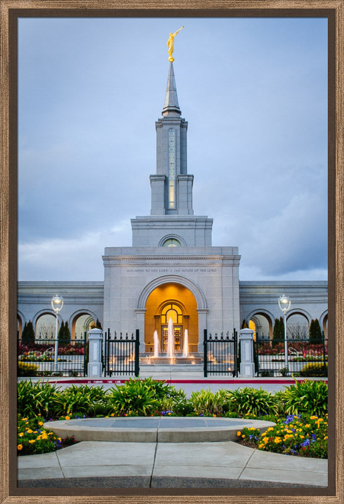 Sacramento Temple - Front Vertical