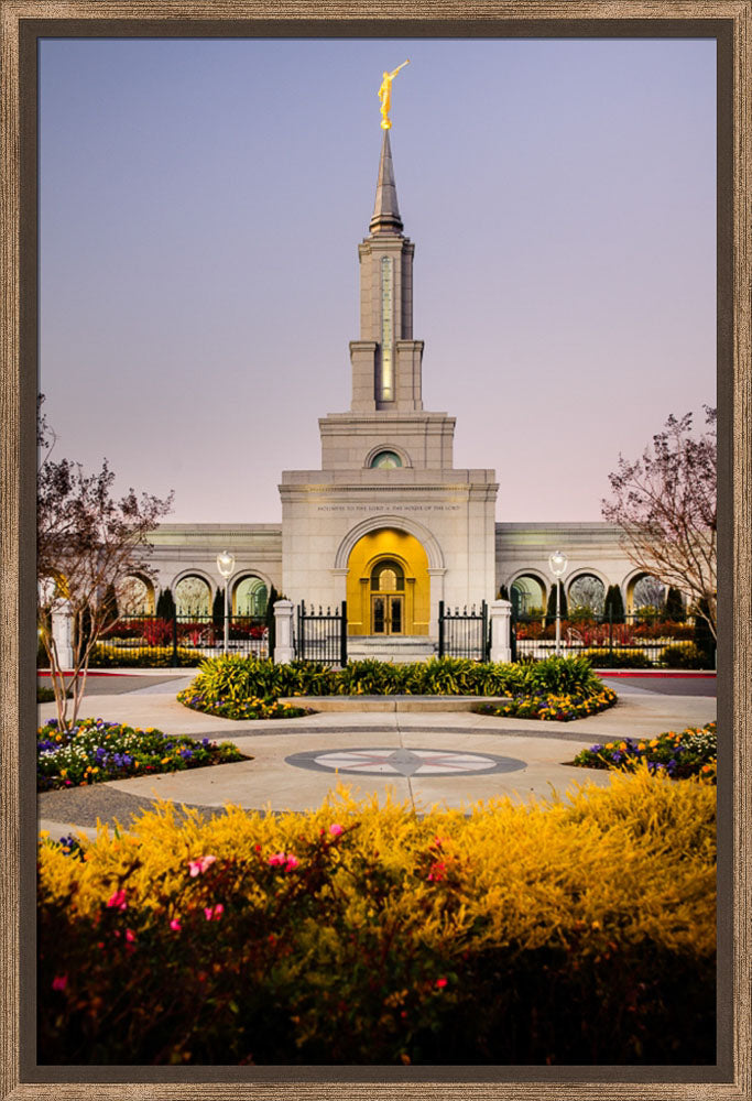 Sacramento Temple - Fall Garden