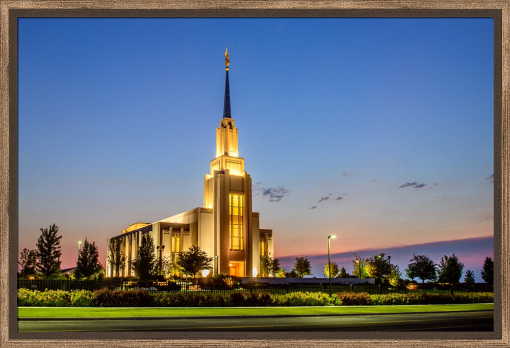 Twin Falls Temple - Horizontal