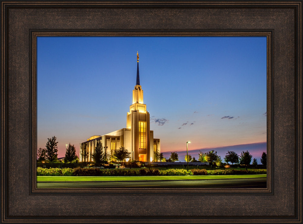 Twin Falls Temple - Horizontal