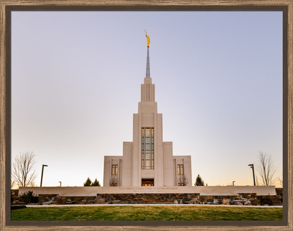 Twin Falls Temple - Temple -Sign