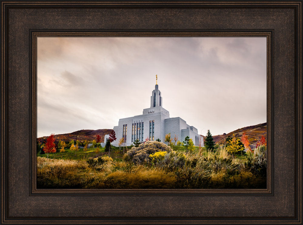 Draper Temple - Fall Hill