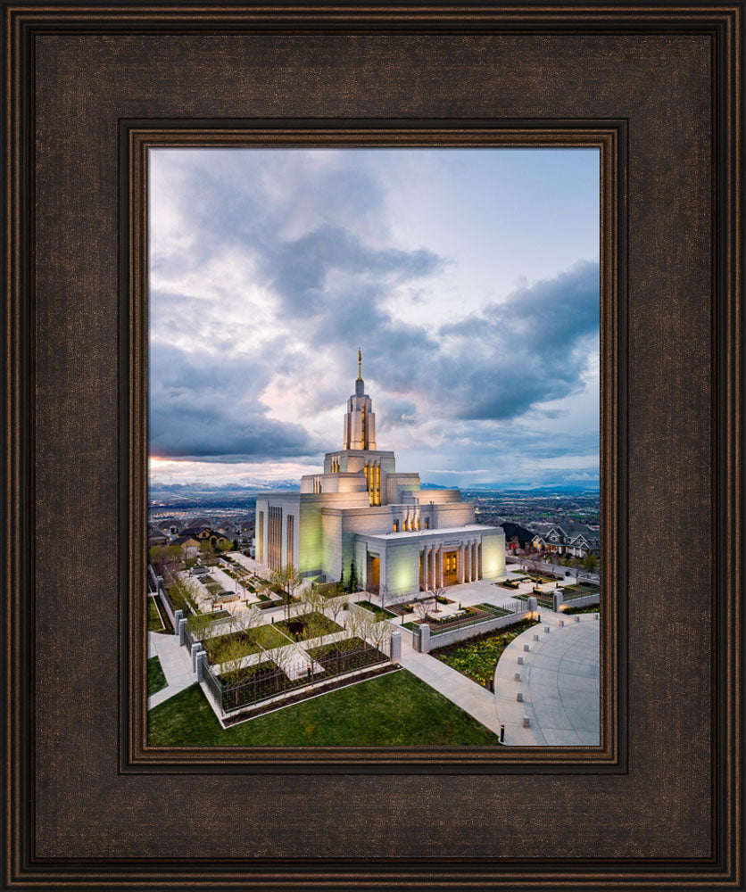 Draper Temple - A Corner View