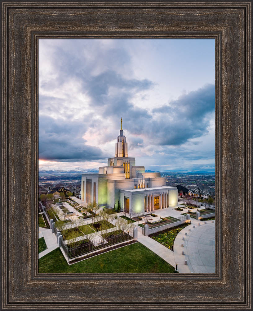 Draper Temple - A Corner View