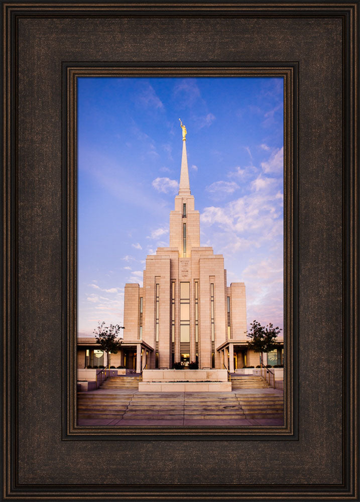 Oquirrh Mountain Temple - Steps to the Temple