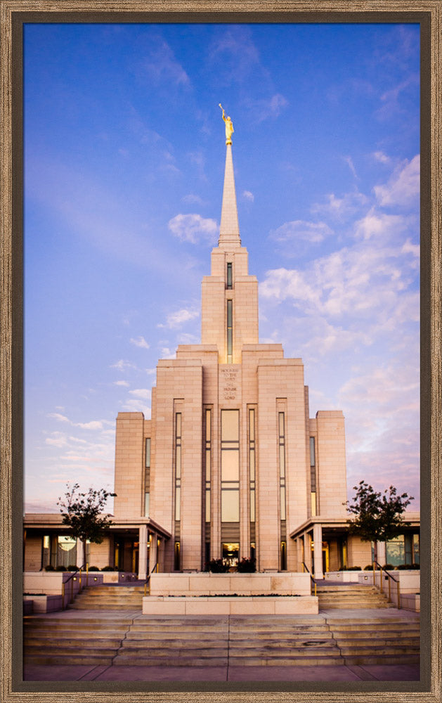 Oquirrh Mountain Temple - Steps to the Temple