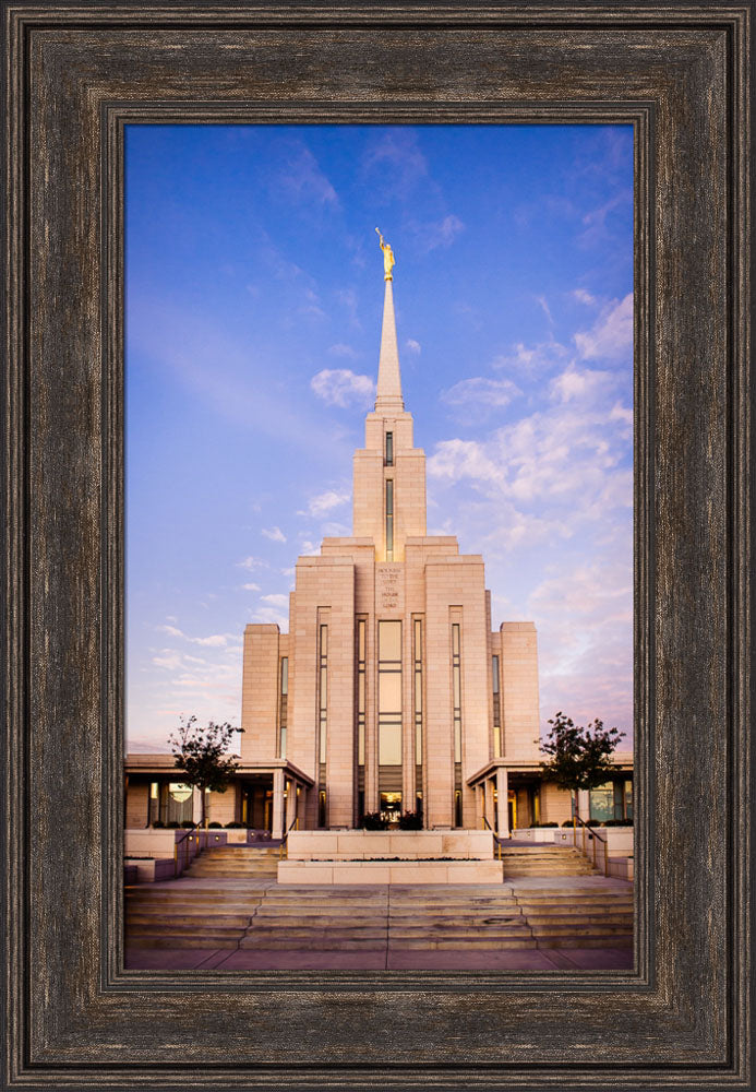 Oquirrh Mountain Temple - Steps to the Temple