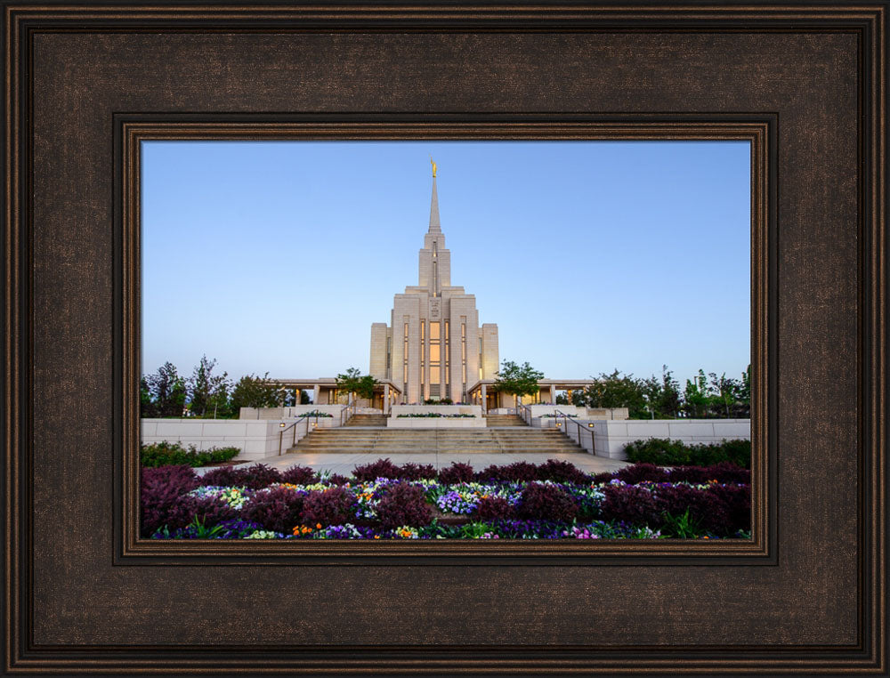 Oquirrh Mountain Temple - Garden Steps