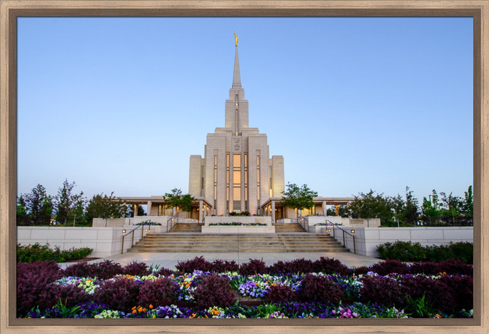Oquirrh Mountain Temple - Garden Steps