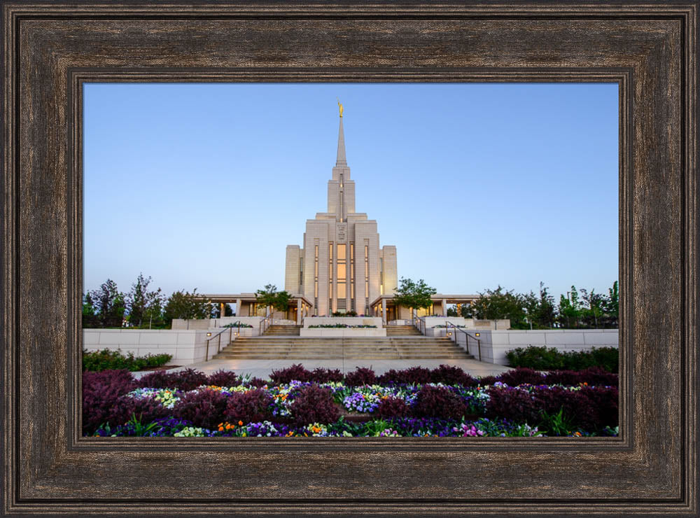 Oquirrh Mountain Temple - Garden Steps