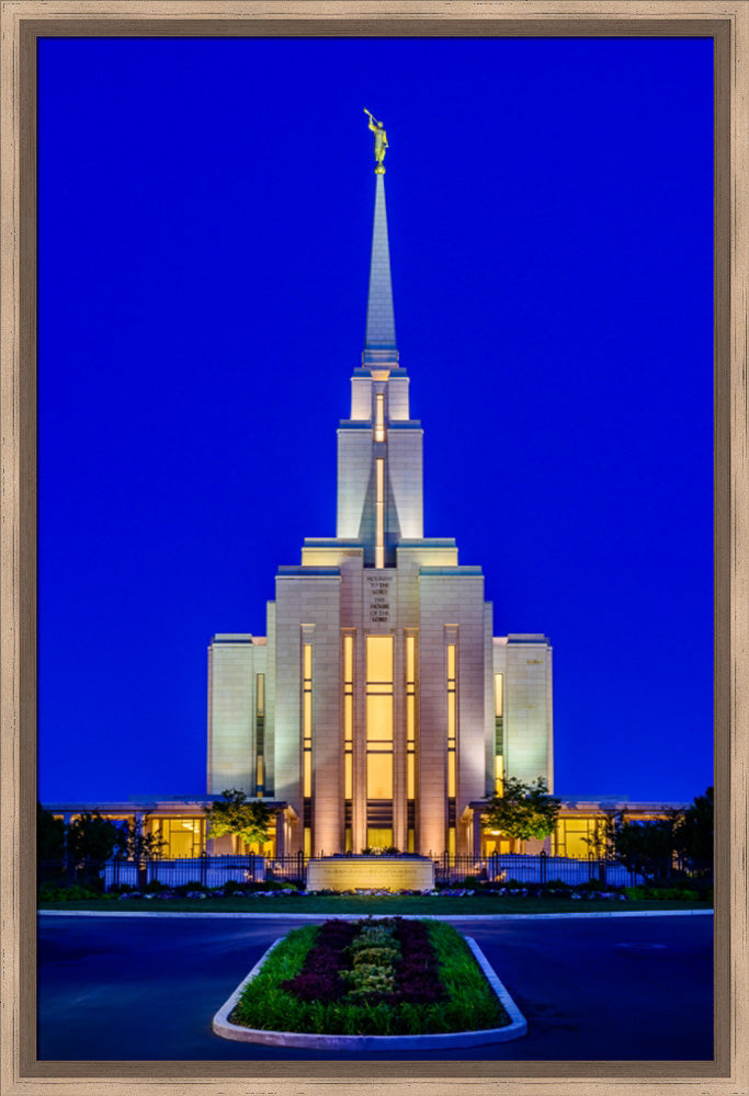 Oquirrh Mountain Temple - From the Front