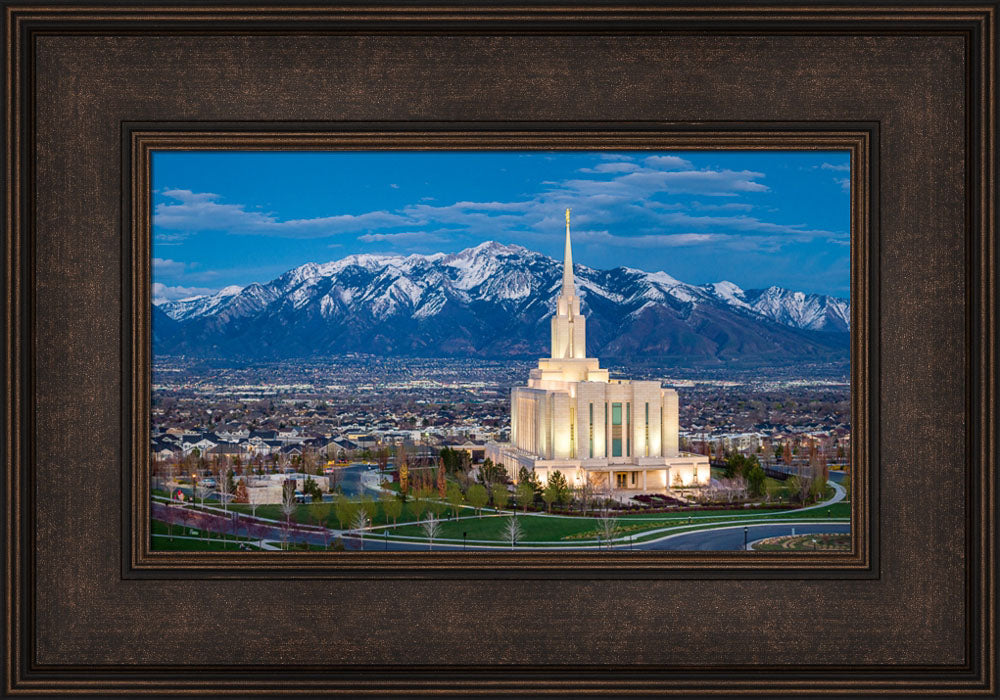 Oquirrh Mountain Temple - A Valley of Faith