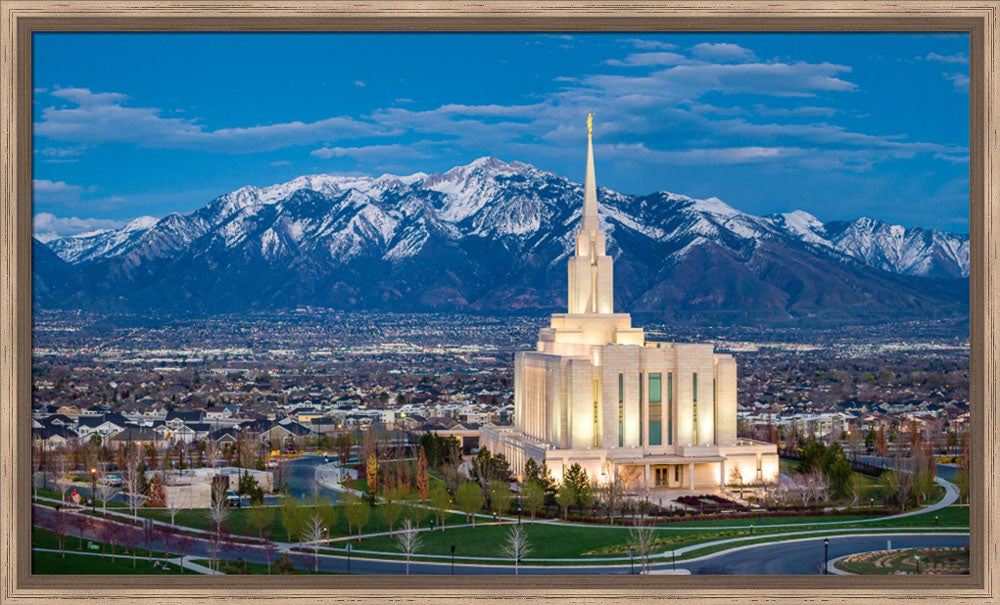 Oquirrh Mountain Temple - A Valley of Faith