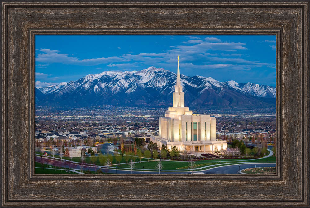 Oquirrh Mountain Temple - A Valley of Faith