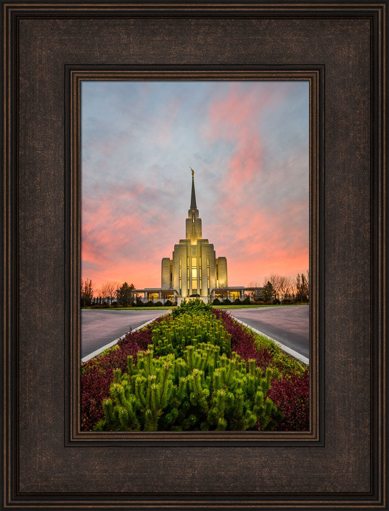 Oquirrh Mountain Temple - Garden Symmetry