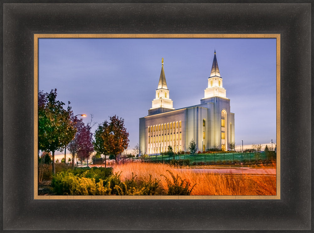Kansas City Temple - Colorful Morning